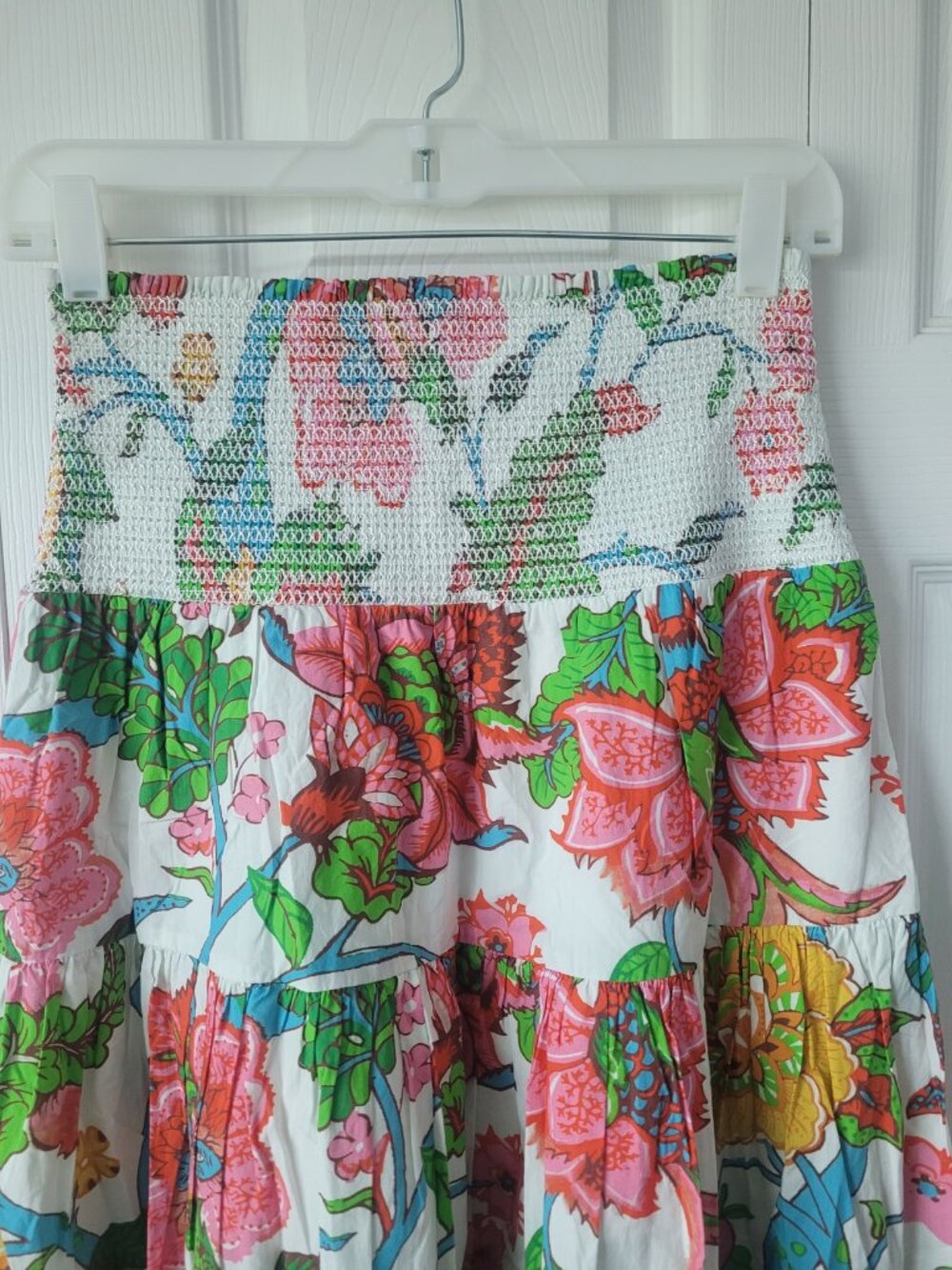 NWT LOVE THE LABEL Floral Maxi Skirt w Slit Size Small - Picture 2 of 6
